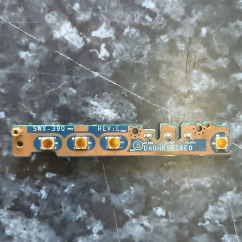 Sony Vaio SVE15 Power Button Board like new DA0HK5PI6E0