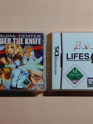 Nintendo DS Pack of Used Trauma Center and LifeSigns Games