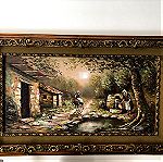  Πίνακας ζωγραφικής Γεώργιου Γεωργαντά 130x80