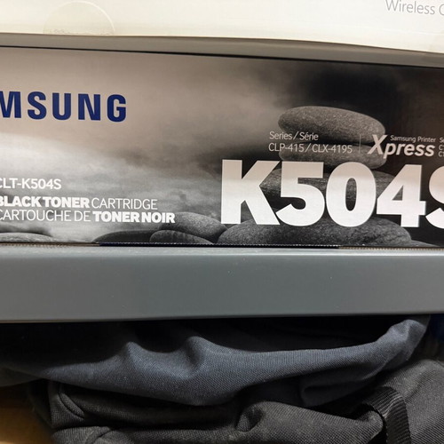 Samsung K504s toner black sealed, authentic