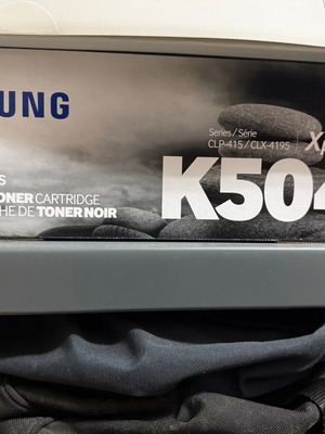 Samsung K504s toner black sealed, authentic