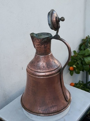 Χάλκινο γκιούμι μεταχειρισμένο χειροποίητο σφυρήλατο λειτουργικό