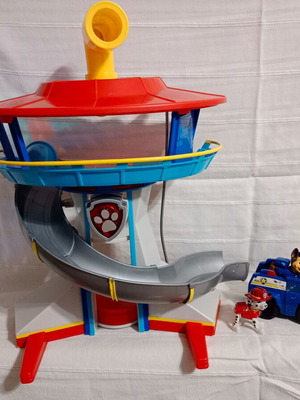 Paw Patrol Πύργος αποστολών με περιπολικό όχημα