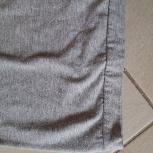 Miss Ebita blouse used gray with print for 10 years old