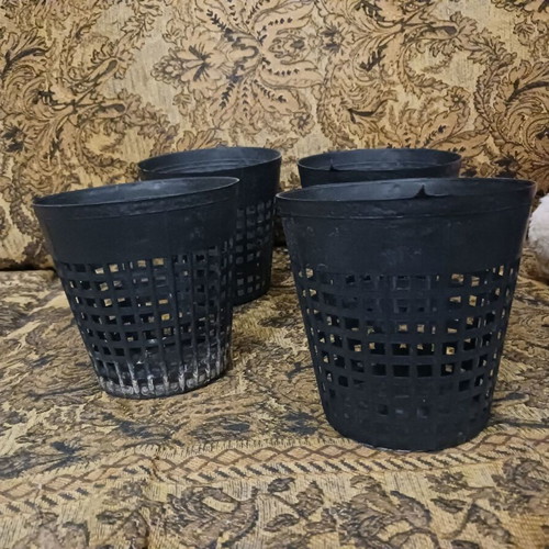 Orchid Phalaenopsis pots like new, set of 7 pieces