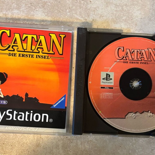 Catan PlayStation 1 German complete used