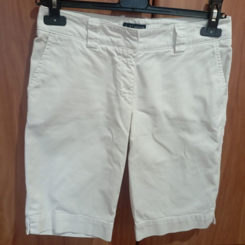 Armani Jeans women's bermuda shorts like new, white cotton jeans