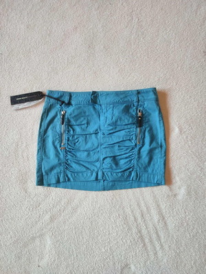 Vintage Miss Sixty mini skirt Y2K new, blue