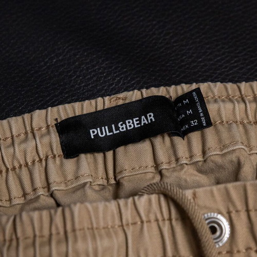 Pull & Bear Beige Cotton Jogger Cargo Pants size M like new