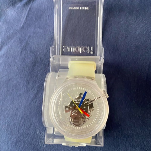 Swatch Watch Big Bold transparent like new