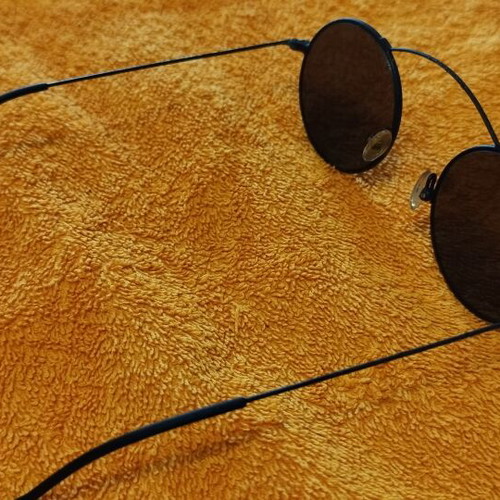 Spectre sunglasses like new, vintage style, blue mirror lenses, metal frame