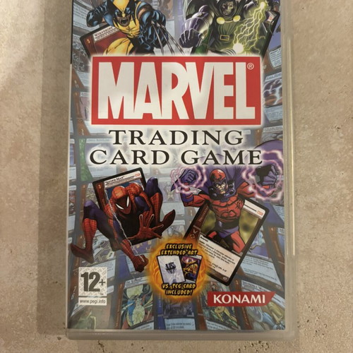 Marvel Trading Card Game PSP used, English