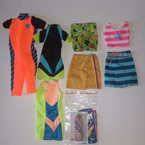 Ken Beach Lot with Wetsuits and Swimwear