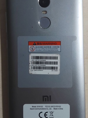 Xiaomi Redmi Note 4 μεταχειρισμένο με σπασμένο τζάμι οθόνης, 32GB, Dual SIM