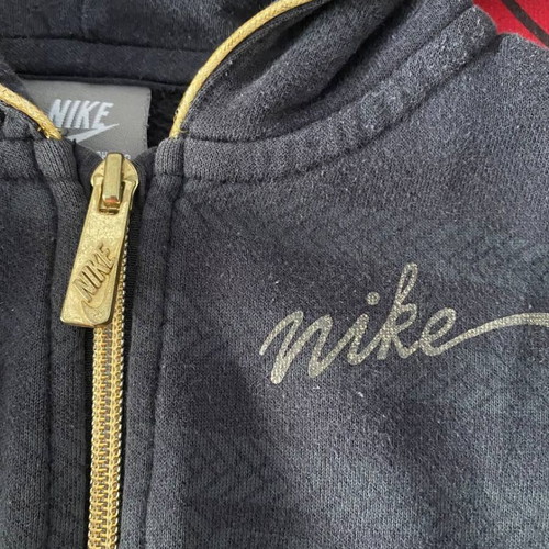 Nike Sportswear warm hooded sweatshirt for 4–5 years like new, black