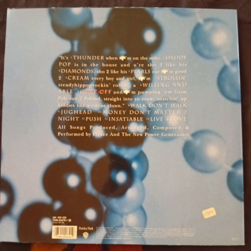 Prince & The New Power Generation Diamonds and Pearls vinyl used, R&B / Soul