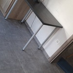 Whirlpool built-in electric oven with furniture set