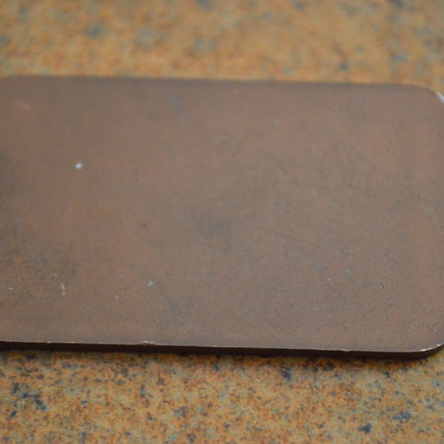 Metal commemorative plaque used from the opening of Gallery Zygos