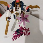 Lego Ninjago Mech Dragons Rising με 2 φιγούρες Sora και Wolf Musk Warrior σαν καινούργιο