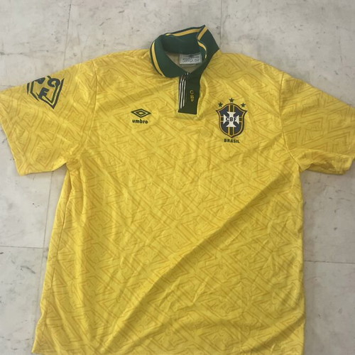 Brazil national team jersey Umbro 1991 1993 used, size XL