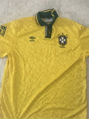 Brazil national team jersey Umbro 1991 1993 used, size XL