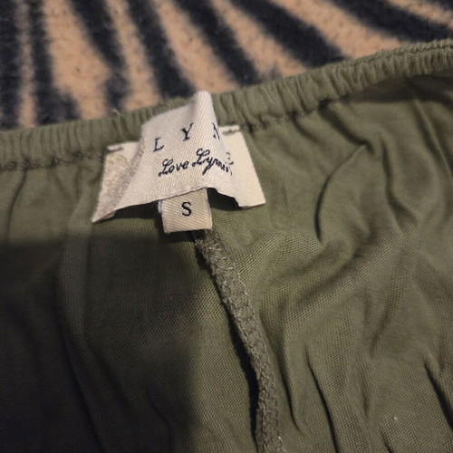 Lynne dress khaki like new, size S