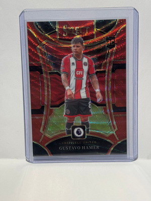 Κάρτα Panini Select EPL 2023-24 Gustavo Hamer Red Wave Rookie καινούργια