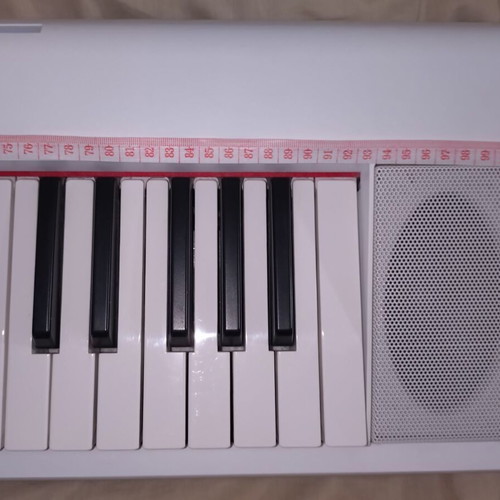 Yamaha Piaggero NP-12 electric keyboard white with Strix stand full set