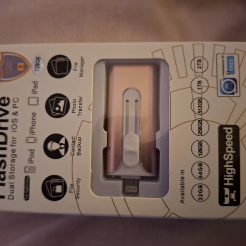 Flash drive 128GB new for smartphone and PC