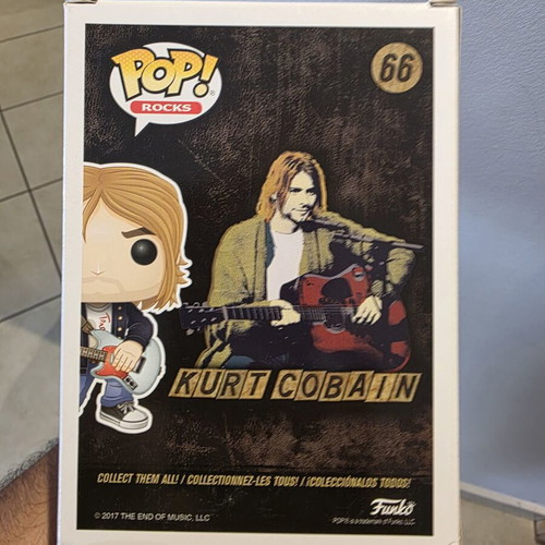 Kurt Cobain Funko Pop! vinyl figure like new