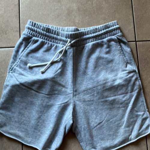 H&M men's shorts gray melange medium used