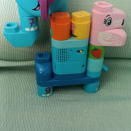 VTech BlaBla Blocks elephant adventure set used