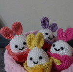 Easter eggs bunnies new