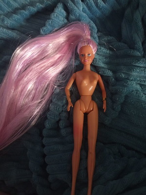 Barbie Vintage κούκλα μεταχειρισμένη με επαναφυτευμένα μαλλιά 80s 90s