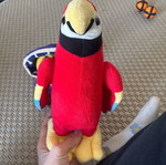 Plush parrot like new