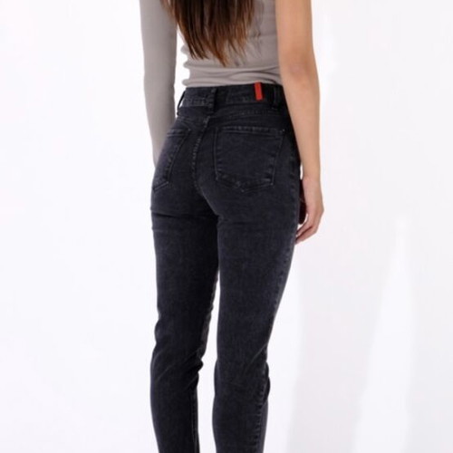 Salt & Pepper jeans like new, black/grey, size 24
