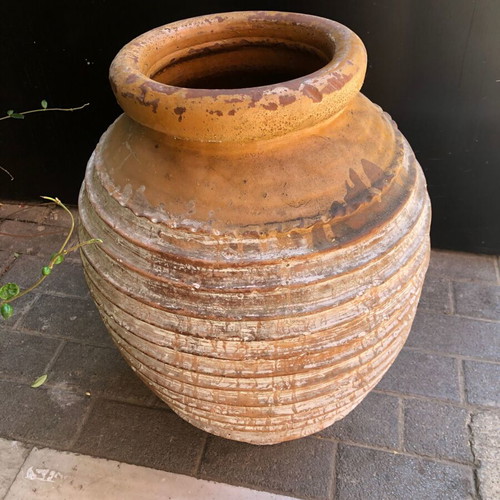 Traditional Koronaiiko Clay Jar, large decorative pottery