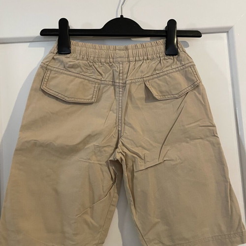 DMN Domina Sport vintage cotton cargo shorts age 8 like new, beige