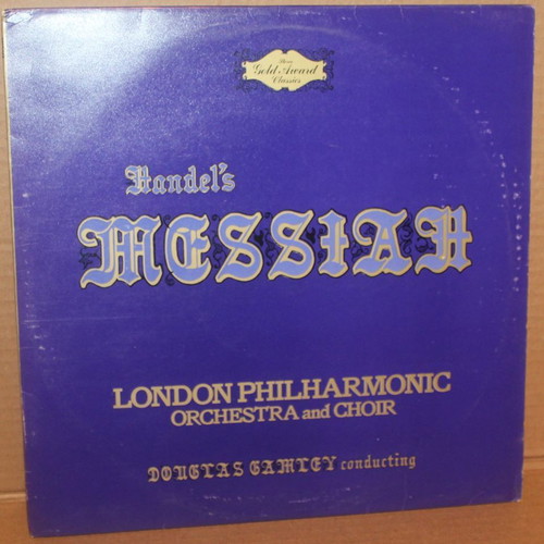 Messiah vinyl record used, London Philharmonic Orchestra and Choir