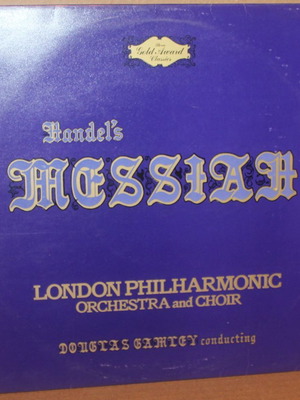 Messiah vinyl record used, London Philharmonic Orchestra and Choir
