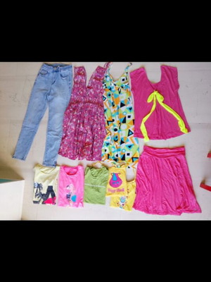 Summer clothes bundle size S, like new, dresses, jeans, tops