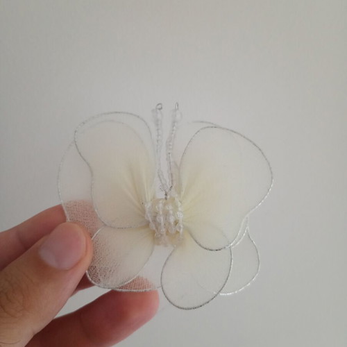 Handmade butterfly pins, set of 4