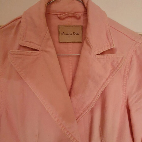 Massimo Dutti women's pink jacket used, size S