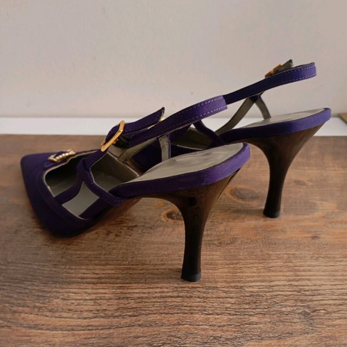 Haralas women's sandals like new, size 36, purple