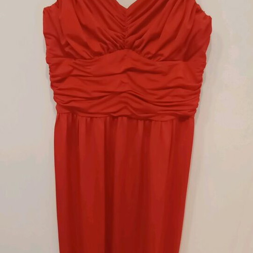 Lussile red dress like new, size XL