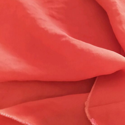 Cocktail dress made in Italy medium-large, like new, coral shades