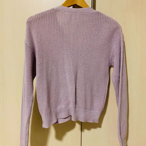 Zara cotton lilac cardigan new for 14-year-old girl