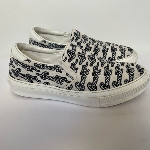 Louis Vuitton Trocadero slip on sneakers used, size 38, white