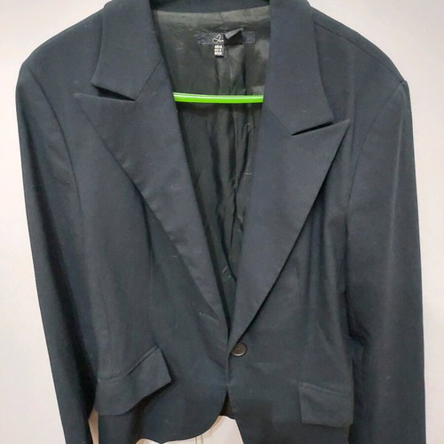 Zara black jacket like new, medium size L