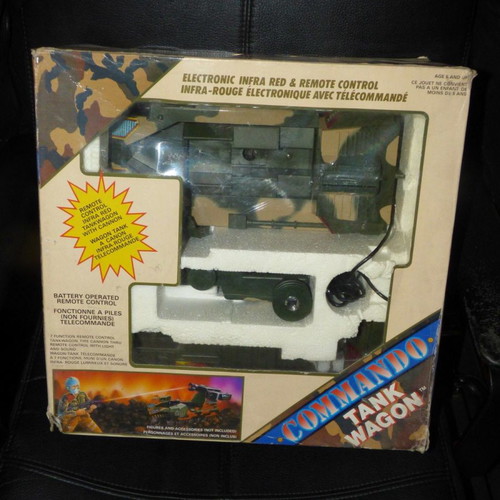 Commando Tank Wagon toy used